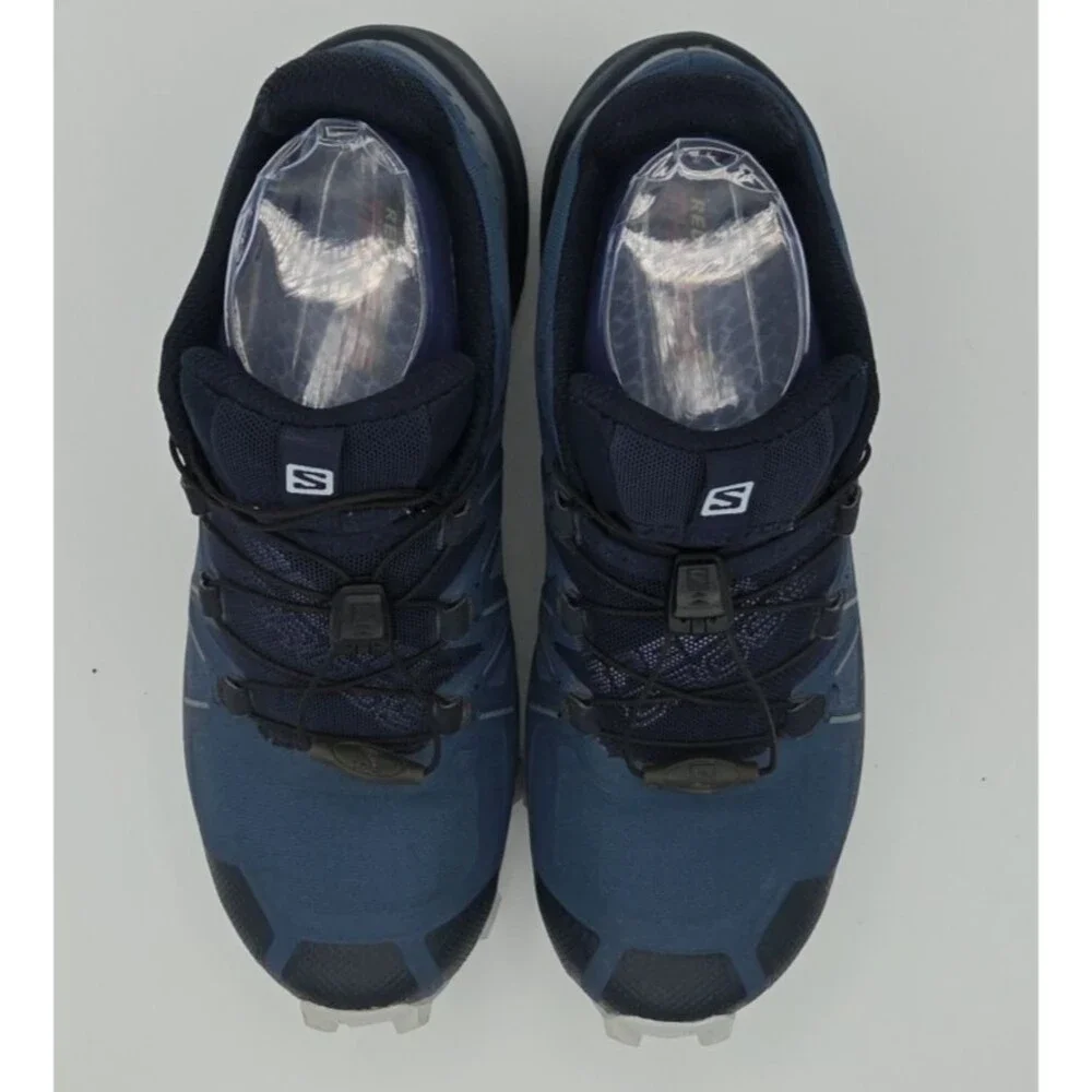 Salomon Speedcross 5 Women's 7 Sargasso Blue Navy Blazer Heather 408012 EUC - Picture 4 of 9